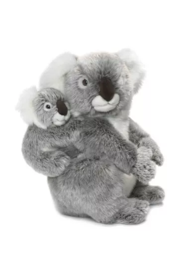 Maskotka koala mama z dzieckiem 30 cm WWF * WWF Plush Collection