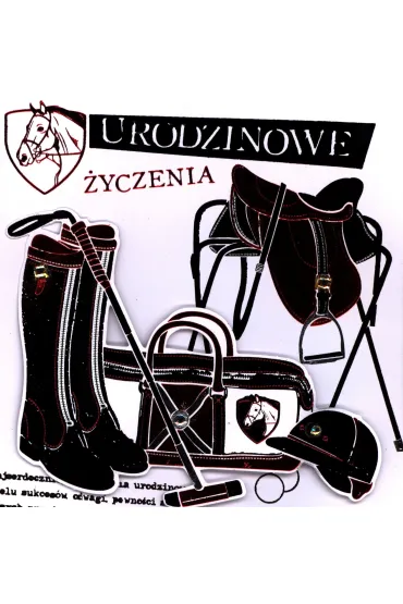 Pan Dragon Karnet Kwadratowy Urodziny HM-200-1473
