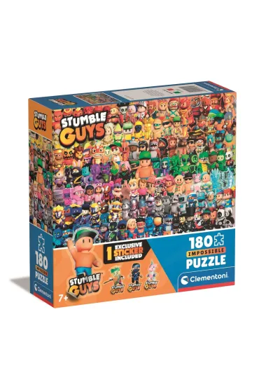 Puzzle 180 el. SuperColor. Stumble Guys Clementoni