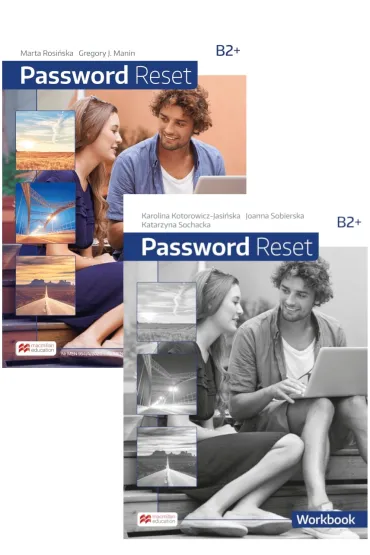 Pakiet Password Reset B2+. Ksi��ka ucznia i Zeszyt �wicze� z kodami dost�pu online - Lynda Edwards, Joanna Sobierska, Marta Rosi�ska, Karolina Kotorowicz-Jasi�ska, Gregory J. Manin, Katarzyna Sochacka