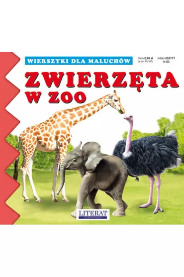 Zwierz�ta w Zoo. Wierszyki dla maluch�w - Joanna Paruszewska, Katarzyna Stocka