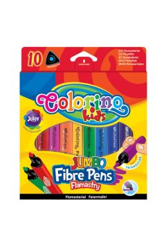 Patio Flamastry Jumbo trjktne 10 kol Colorino Kids 10 kolorw