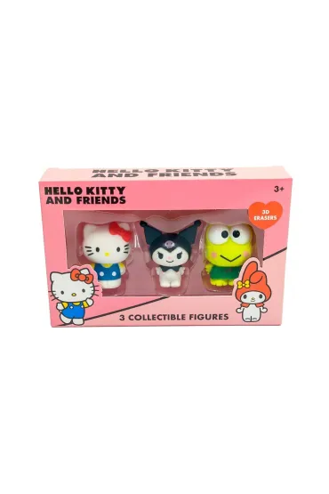 Branded Toys Gumki do mazania Hello Kitty 3 szt.