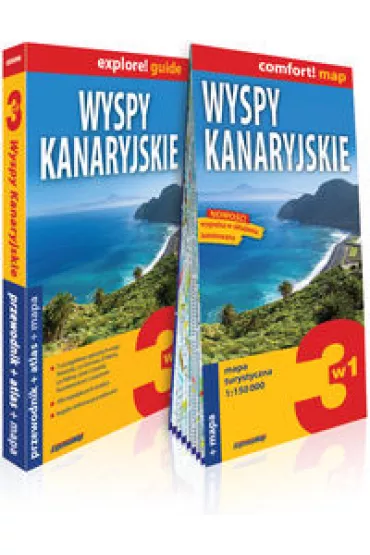 Wyspy Kanarysjkie- Zestaw Przewodnikowy 3 w 1 - Agnieszka Waszczuk