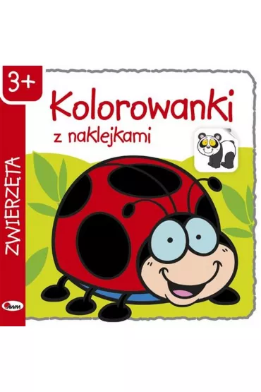 Zwierz�ta kolorowanki z naklejkami