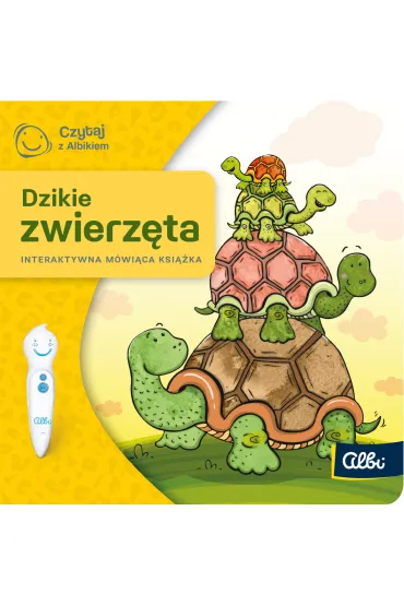 Czytaj z Albikiem. Dzikie zwierz�ta. Interaktywna m�wi�ca ksi��ka - Lucie Krystl�kov�