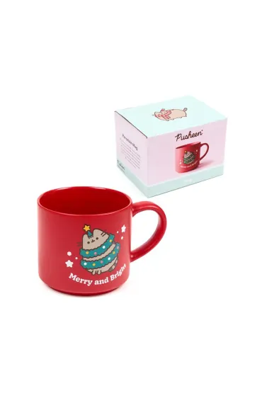 Kubek porcelanowy �wi�teczny kot Pusheen XMUG449