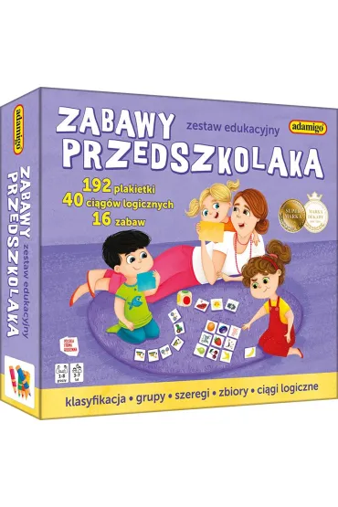 Zabawy przedszkolaka Adamigo