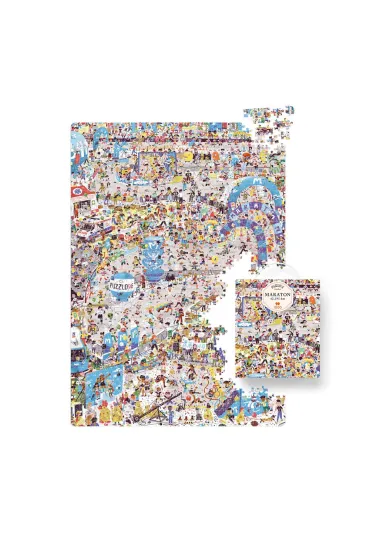 Puzzle Puzzlove CzuCzu 1000 el. Maraton 42,195 km Bright Junior Media