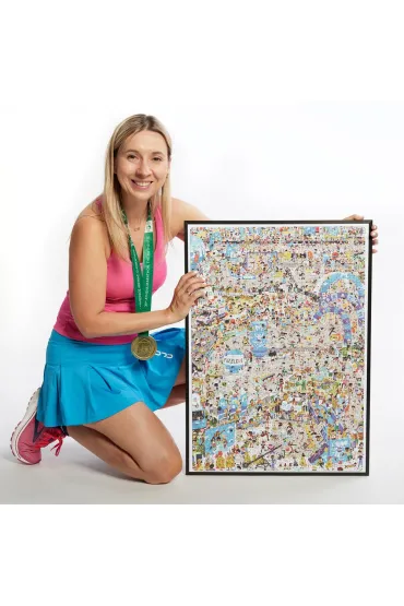 Puzzle Puzzlove CzuCzu 1000 el. Maraton 42,195 km Bright Junior Media