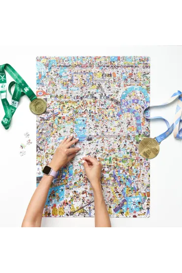 Puzzle Puzzlove CzuCzu 1000 el. Maraton 42,195 km Bright Junior Media