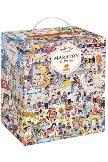 Puzzle Puzzlove CzuCzu 1000 el. Maraton 42,195 km Bright Junior Media