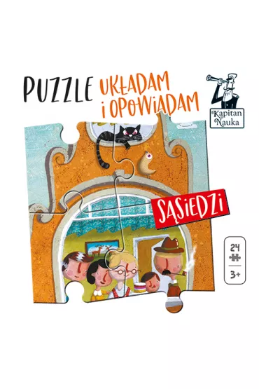 Puzzle 24 el. Uk�adam i opowiadam. S�siedzi Edgard