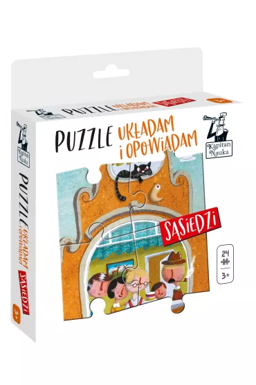 Puzzle 24 el. Uk�adam i opowiadam. S�siedzi Edgard