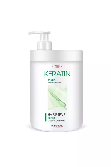 Chantal Prosalon Keratin Hair Repair Vitamin Complex Mask For Damaged Hair intensywnie odbudowuj�ca maska z keratyn� do w�os�w matowych, zniszczonych i os�abionych zabiegami fryzjerskimi 1 kg