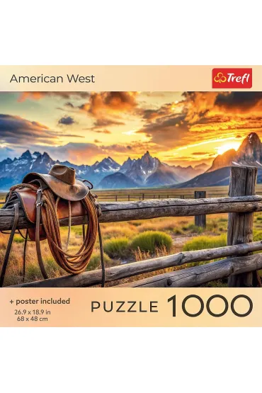 Puzzle 1000 USA Collection: America West TREFL