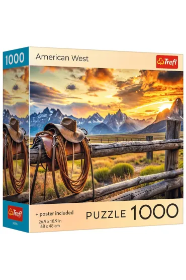 Puzzle 1000 USA Collection: America West TREFL