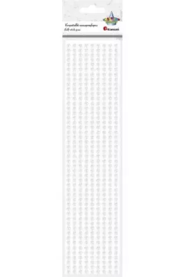Titanum Kryszta�ki samoprzylepne paski bia�e 9 x 26 cm