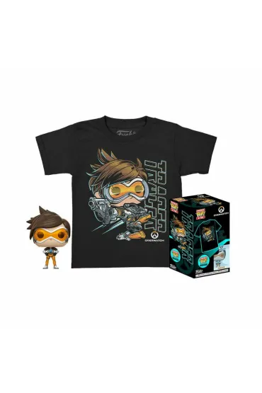 Funko T-shirt Overwatch Tracer L + figurka