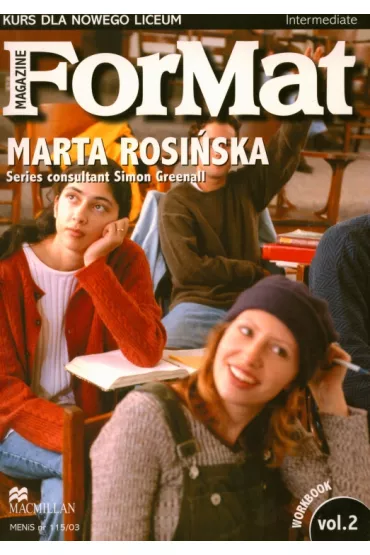 ForMat Vol. 2 Workbook - Marta Rosiska