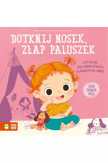 Audiobook Dotknij nosek, zap paluszek mp3 - Joanna Podgrska, Maria Kasprzak