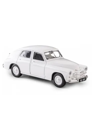 PRL Warszawa M20 bia�y w skali 1:43 Daffi