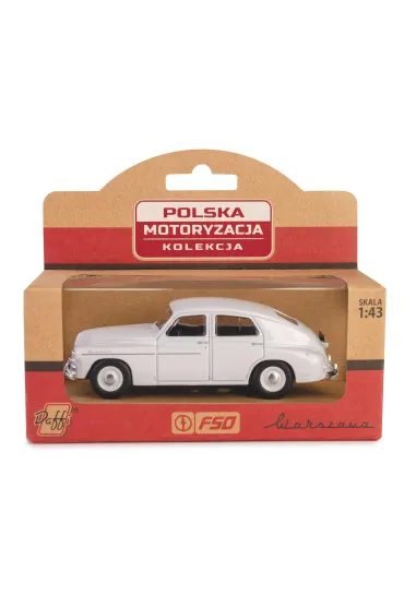 PRL Warszawa M20 bia�y w skali 1:43 Daffi