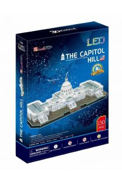 Puzzle 3D 150 el. The Capitol Hill LED Cubic Fun