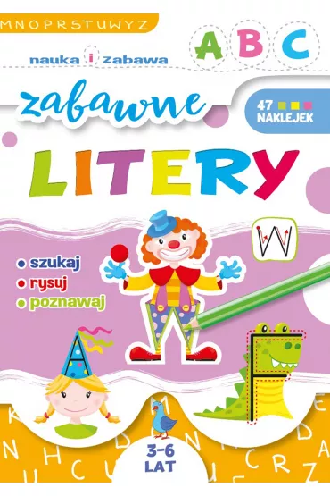 eBook Zabawne litery pdf - Ewa Gorzkowska-Parnas