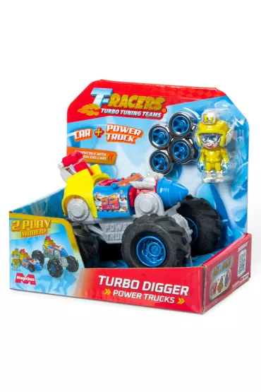T-Racers Turbo Digger Power Trucks Magic Box