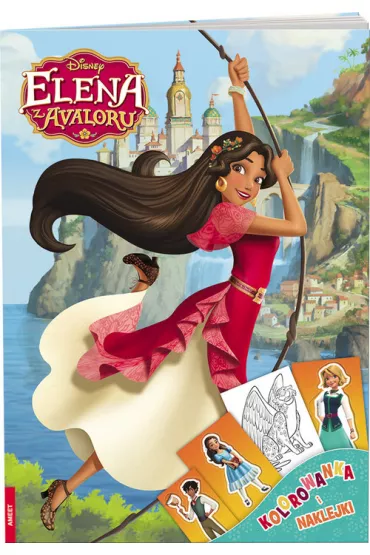 Elena z Avaloru. Kolorowanka i naklejki *