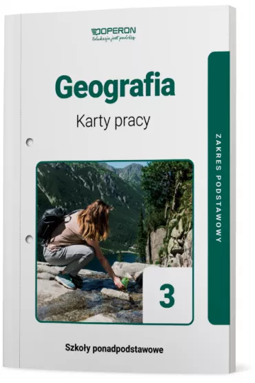 Geografia 3. Karty pracy. Zakres podstawowy. Szko�y ponadpodstawowe - Ma�gorzata  Ziarnowska