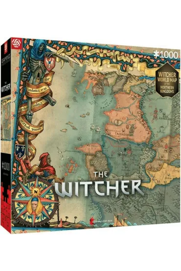 Puzzle Gaming 1000 el. The Witcher 3 The Northern Kingdoms Good Loot