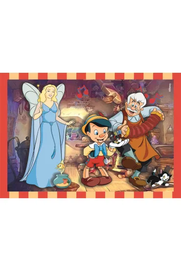 Puzzle 4w1 - SuperColor. Disney Classic (12+16+20+24 el.) Clementoni