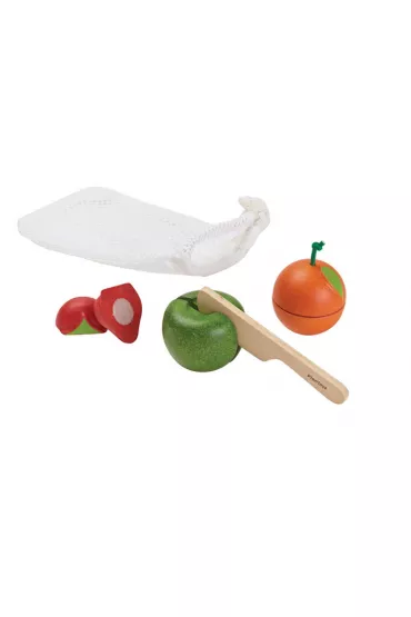 Owoce do krojenia, 3 elementy Plan Toys