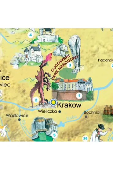 Polska M�odego Odkrywcy. Mapa �cienna