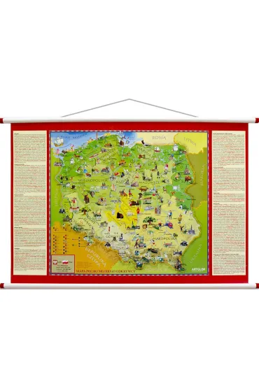 Polska M�odego Odkrywcy. Mapa �cienna