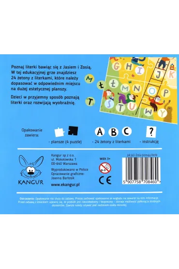 Jak Ja� i Zosia poznaj� literki