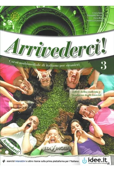 Arrivederci! 3 podr�cznik + �wiczenia + CD audio - Colombo Federica, Faraci Cinzia, De Luca Pierpaolo