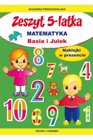 Zeszyt 5-latka Basia i Julek - Joanna Paruszewska