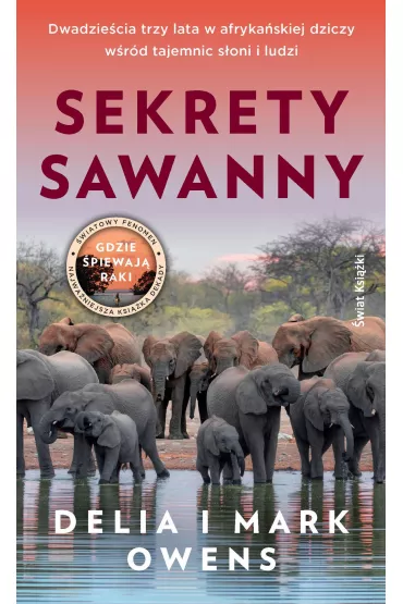 eBook Sekrety sawanny mobi epub - Delia Owens, Mark Owens