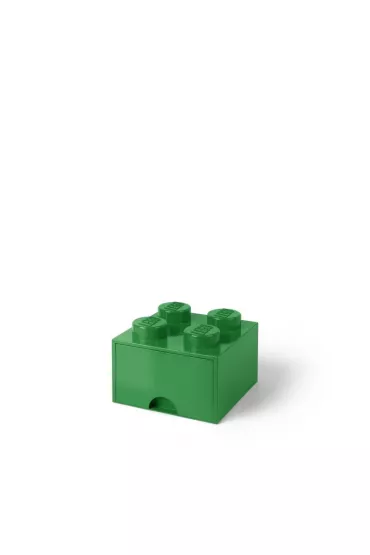Szuflada klocek LEGO Brick 4 Zielona