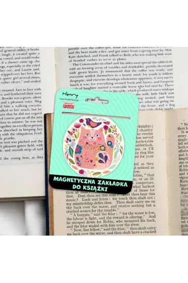 Henry Zak�adka magnetyczna kulka 2 kot r�owy