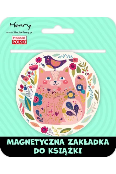 Henry Zak�adka magnetyczna kulka 2 kot r�owy