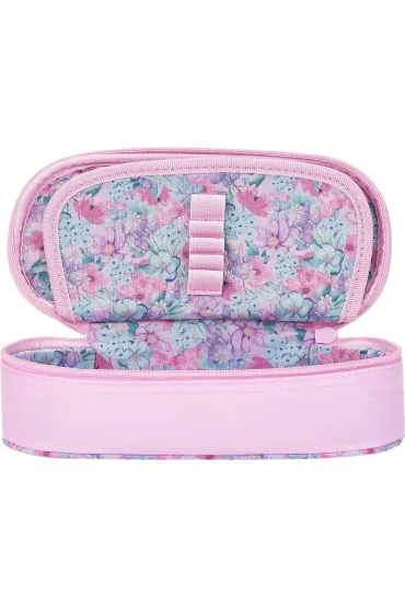 Oxford Pi�rnik z klapk� Flowers r�owy