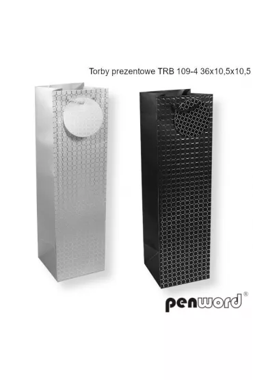 Penword Torebka prezentowa 36x10,5x10,5cm MIX