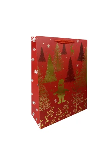 Torebka prezentowa �wi�teczna LUX L (41x30x12cm) mix