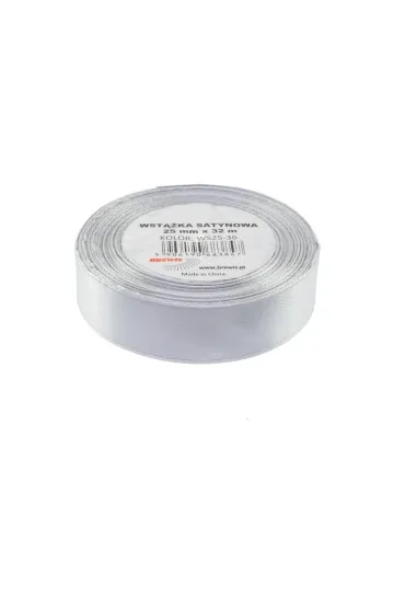 Brewis Wst��ka satynowa szara 25mm x 32m