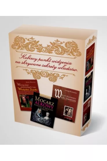 Pakiet: Wierny m�� niewiernych �on. W�adys�aw Jagie��o, Kr�l Kazimierz Wielki Bigamista oraz Mocarz alkowy. August II Mocny i kobiety - Iwona Kienzler