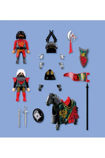 Playmobil Knights Przyw�dca rycerzy herbu Smok 72118